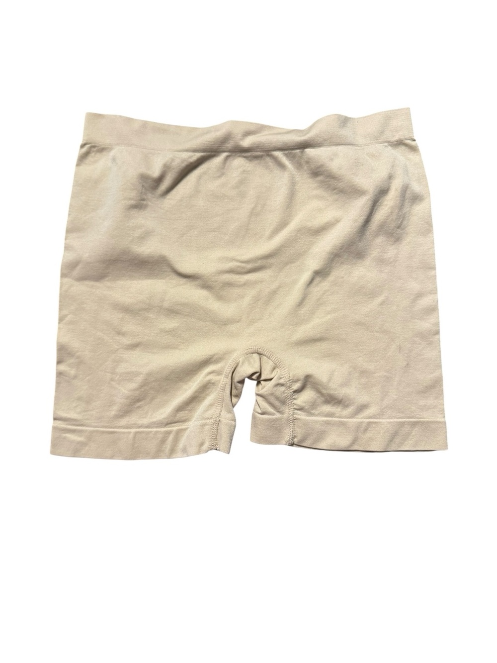 Seamless High-Waist‎ Shaping Shorts - Cream
